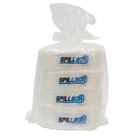 SpillBoa Bale, Oil Only, 25' L x 5" W, 28 gal. Absorbancy, 4 /Pack Les Distributions ICE