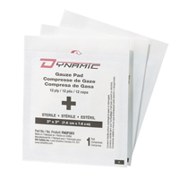 Dynamic Gauze, Pad, 3" L x 3" W, Sterile, Medical Device Class 1 Les Distributions ICE