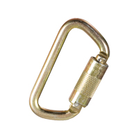 Carabiner, Steel, 5000 lbs Capacity Les Distributions ICE