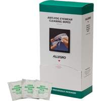 Serviettes nettoyantes pour lunettes ALLEGRO INDUSTRIES, 5" x 8", Paquet de 100 Les Distributions ICE