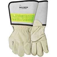 Gants de soudage pour monteur de ligne pour disjoncteur, Cuir fleur de vache, Taille Moyen Les Distributions ICE