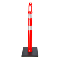 Premium Delineator Post, 42" H, Orange Les Distributions ICE