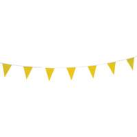 Cordon de fanions, 60' lo, Jaune Les Distributions ICE