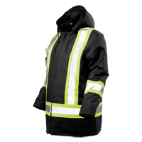Parka de s&eacute;curit&eacute;, Noir, Grand Les Distributions ICE