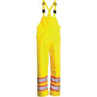 Salopette Open Road, Polyester, Petit, Jaune lime haute visibilit&eacute; Les Distributions ICE