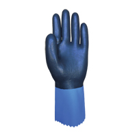 Summitech Full-Dipped Chemical Resistant Gloves, Size Small/7, 11.8" L, Chloroprene, Poly-Cotton Inner Lining, 59-mil Les Distributions ICE