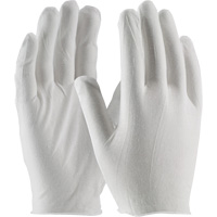 Gants d'inspection, Coton, Poignet Non ourl&eacute;, Taille unique Les Distributions ICE