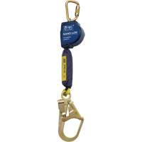 Nano-Lok Extended Length Self-Retracting Lifeline, 9', Polyester/Web, Swivel Les Distributions ICE
