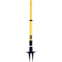 Montant de barri&egrave;re PLUS, Hauteur de 42", Jaune Les Distributions ICE