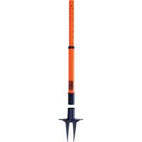 Montant de barri&egrave;re PLUS, Hauteur de 42", Orange Les Distributions ICE