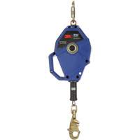 Smart Lock Self-Retracting Lifeline, 20', Galvanized Steel, Swivel Les Distributions ICE