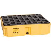 Plateforme de d&eacute;versement modulaire, Capacit&eacute; de d&eacute;versement 15 gal. US, 26" x 26,25" x 6,5" Les Distributions ICE