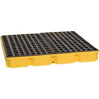 Plateforme de d&eacute;versement modulaire, Capacit&eacute; de d&eacute;versement 60,5 gal. US, 51,5'' x 51,5'' x 6,5" Les Distributions ICE