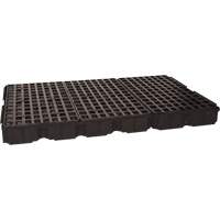 Plateforme de d&eacute;versement modulaire, Capacit&eacute; de d&eacute;versement 88 gal. US, 51,5'' x 78,25" x 6,5" Les Distributions ICE