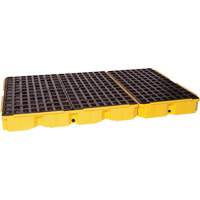 Plateforme de d&eacute;versement modulaire, Capacit&eacute; de d&eacute;versement 88 gal. US, 51,5'' x 78,25" x 6,5" Les Distributions ICE