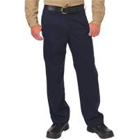 Pantalon de travail de protection contre l'arc &eacute;lectrique, 28, x 36, Bleu marin, 12,4 cal/cm2 Les Distributions ICE
