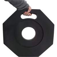 Rubber Base for Premium Delineator Posts, 12 lbs. Les Distributions ICE