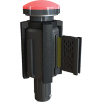 PLUS Barrier System Strobe Light Bracket & Red Strobe Light, Black Les Distributions ICE