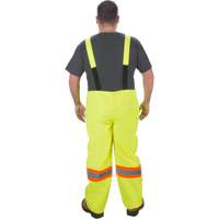 Salopette imperm&eacute;able RZ1000, Polyester, Petit, Jaune lime haute visibilit&eacute; Les Distributions ICE