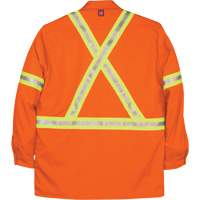 Chemise de travail industrielle Westex UltraSoft, Petit, Orange Les Distributions ICE