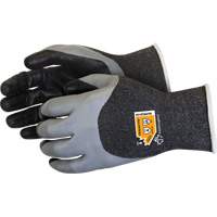 Double-Dipped Cut-Resistant Gloves, Size 5, 18 Gauge, Foam Nitrile Coated, TenActiv Shell, ASTM ANSI Level A4 Les Distributions ICE