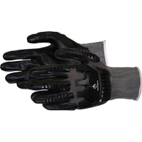 Gants de travail antichocs Dexterity, Petit, Paume en Synth&eacute;tique, Poignet Poignet en tricot Les Distributions ICE