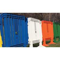 Minit Barricade, Interlocking, 49" L x 39" H, Green Les Distributions ICE