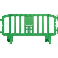 Barricade Movit, Emboîtables, 78" lo x 39" h, Vert Les Distributions ICE