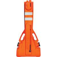 Multi-Gate Barricade, 43" H x 90" L, Orange Les Distributions ICE