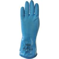 S022 Chemical-Resistant Gloves, Size 8, 11.8" L, PVC, Acrylic Inner Lining, Winter Weight Les Distributions ICE