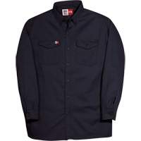 Chemise &agrave; boutons Westex UltraSoft, Petit, Bleu marin Les Distributions ICE
