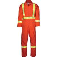Combinaison non doubl&eacute;e Westex UltraSoft, Taille 4T-Grand, Orange, 8,7 cal/cm² Les Distributions ICE