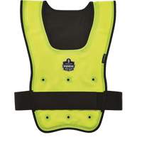 Chill-Its&reg; 6687 Economy Dry Evaporative Cooling Vest, Small/Medium, High Visibility Lime-Yellow Les Distributions ICE