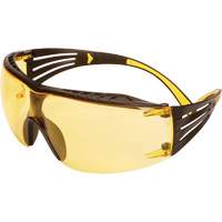 Lunettes de s&eacute;curit&eacute; SecureFit s&eacute;rie 400, Lentille Ambr&eacute;e, Antibu&eacute;e/Anti-&eacute;gratignures, ANSI Z87+/R&eacute;pond ou surpasse la norme CSA Z94.3 Les Distributions ICE