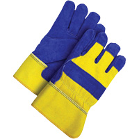 Fitter's Gloves, Large, Split Cowhide Palm, Acrylic-Pile Inner Lining Les Distributions ICE