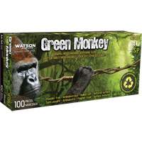 5559PF Green Monkey Gloves, Small, Nitrile, 4-mil, Powder-Free, Green Les Distributions ICE