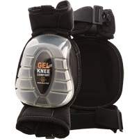 Gel-Pro Articulating Knee Pads, Buckle Style, Plastic Caps, Gel Pads Les Distributions ICE