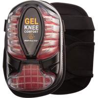 All-Terrain Knee Pads, Hook and Loop Style, Plastic Caps, Gel Pads Les Distributions ICE