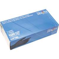 Puncture-Resistant Medical-Grade Disposable Gloves, X-Large, Nitrile, 5-mil, Powder-Free, Black, Class 2 Les Distributions ICE