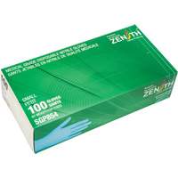 Gants jetables de calibre m&eacute;dical r&eacute;sistants &agrave; la perforation, Petit, Nitrile, 3,5 mils, Sans poudre, Bleu, Classe 2 Les Distributions ICE