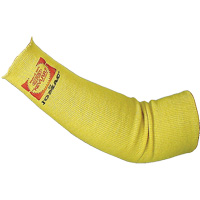 1-Ply Tube Sleeves, Kevlar&reg;, 10", ANSI Level 3/ASTM F-1790, Yellow Les Distributions ICE