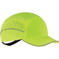 Skullerz&reg; 8955 Lightweight Bump Cap Hat, High Visibility Lime Green Les Distributions ICE