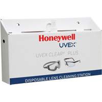 Poste de nettoyage jetable de lentilles Uvex Clear Plus, Carton, 16" lo x 3,19" p x 9,25" h Les Distributions ICE