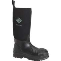Bottes de s&eacute;curit&eacute; Chore Max, Caoutchouc, Embout Composite, Pointure 10, Semelle R&eacute;sistant aux perforations Les Distributions ICE