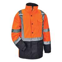 GloWear&reg; 8384 Type R Thermal Parka, High Visibility Orange, Large Les Distributions ICE