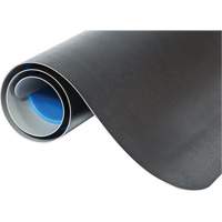 Tapis antimicrobiens WD Elegance, Lisse, 2' x 3' x 9/16", Noir, Vinyle Les Distributions ICE