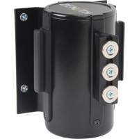 Wall Mount Barrier with Magnetic Tape, Steel, Screw Mount, 12', Black Tape Les Distributions ICE