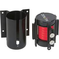 Wall Mount Barrier with Magnetic Tape, Steel, Screw Mount, 7', Red Tape Les Distributions ICE
