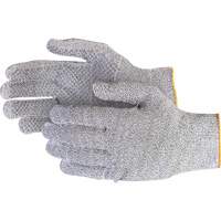 Sure Knit Cut Resistant Composite Gloves, Size 2X-Small, 13 Gauge, Stainless Steel/Dyneema&reg; Shell, ANSI/ISEA 105 Level 4/ASTM ANSI Level A5 Les Distributions ICE