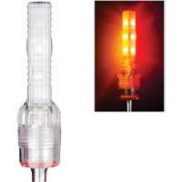 Tiges de s&eacute;curit&eacute; avec lumi&egrave;re DEL tr&egrave;s visibles Safety Whip Les Distributions ICE
